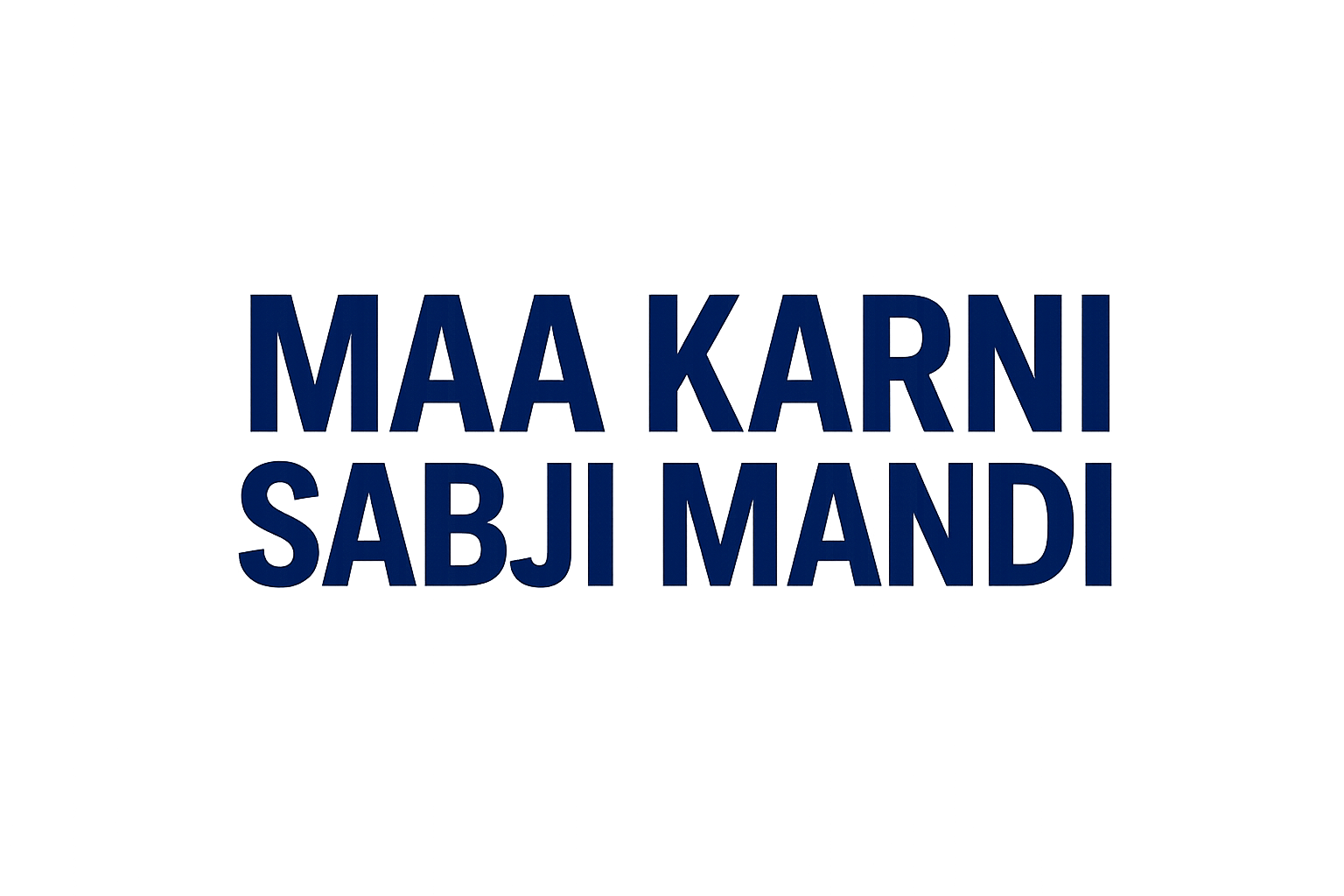 MAA KARNI SABJI MANDI Logo
